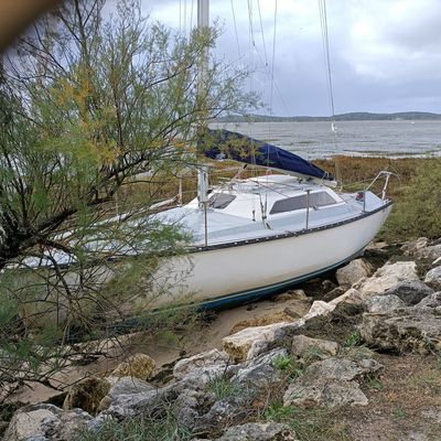 La tempête Aline sur le Bassin d'Arcachon...