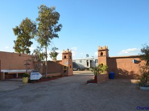 Riad hôtel le soleil bleu, Boumalne - Dadès (Maroc en camping-car)
