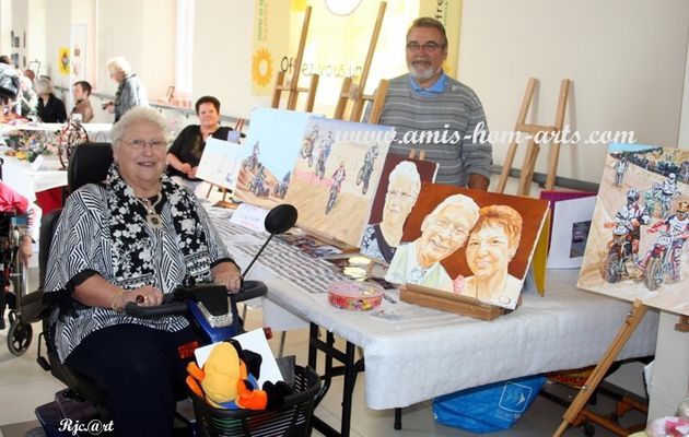 PEINTURE, SCULPTURE... DERRIÈRE LE HANDICAP, SE CACHENT DE VERITABLES ARTISTES..