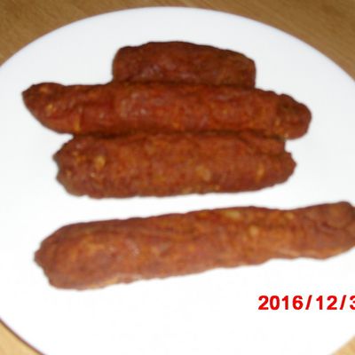 mon chorizo végétarien