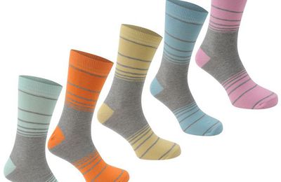  5 paires de chaussettes Hommes.