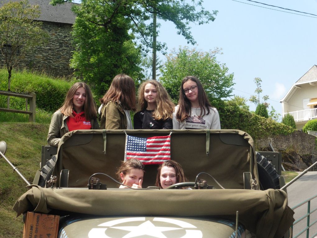 Commémoration du 8 mai 1945 : visite surprise au Fronton du village