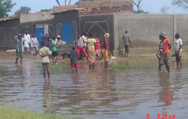 Tchad: la ville de Bongor sous l'eau !
