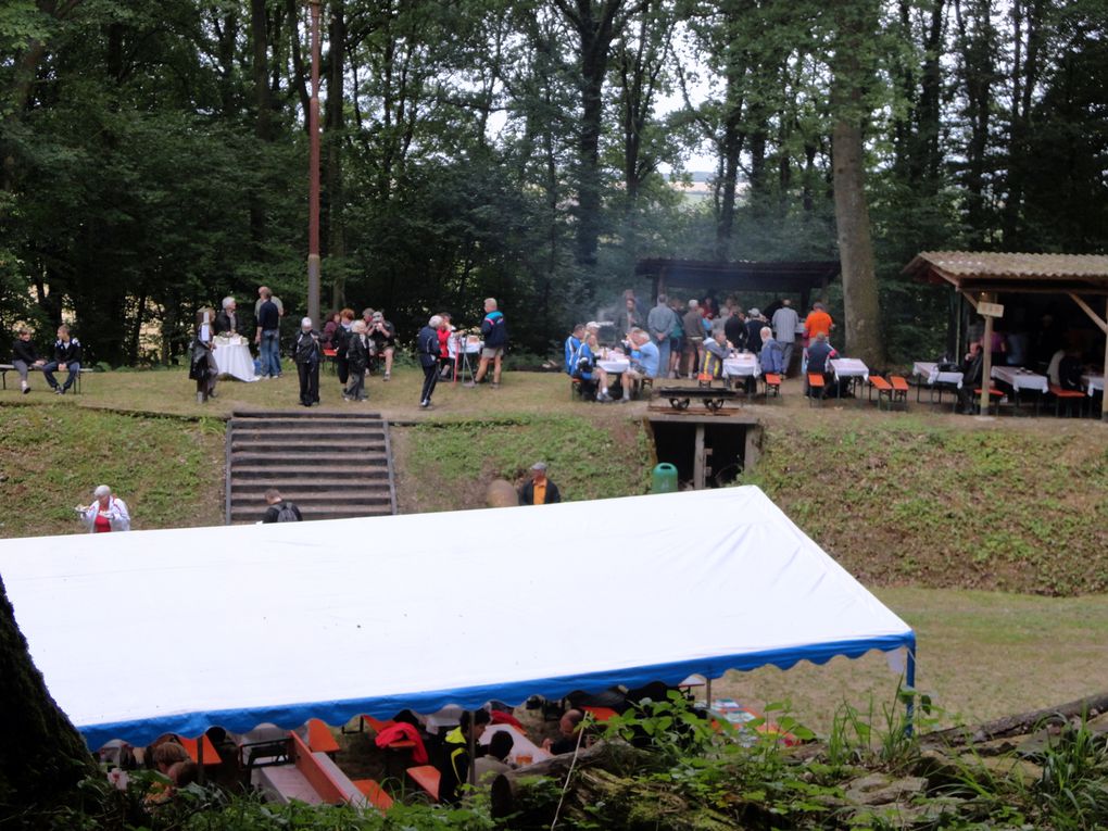 10e édition de la traditionnelle marche du 14 juillet organisée par l'association de sauvegarde du Fort aux Fresques de Hestroff