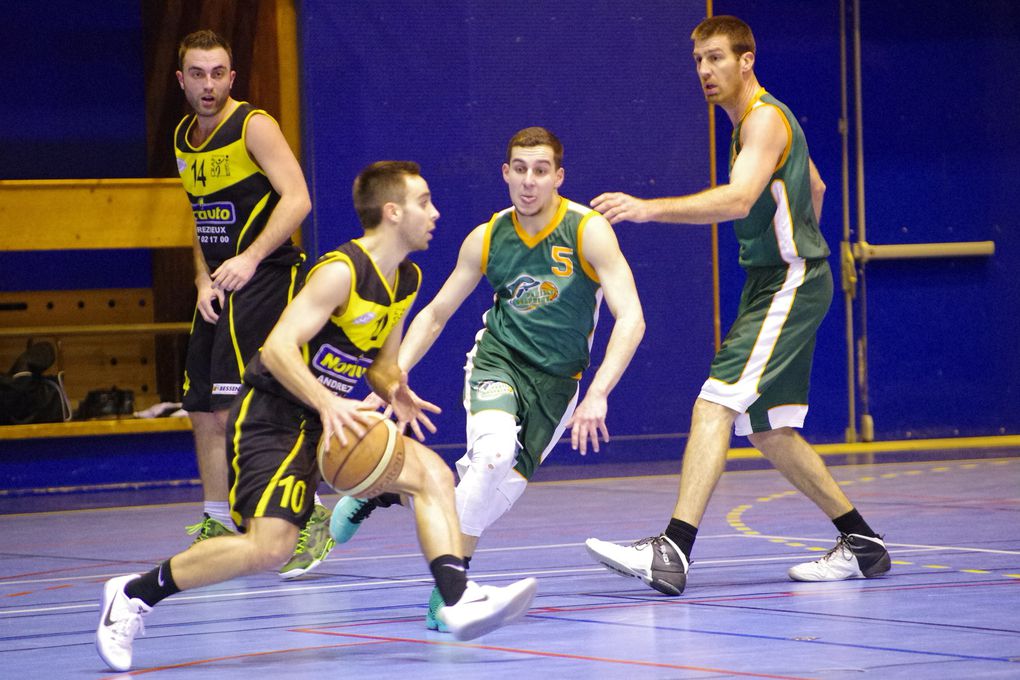 Les basketteurs de Parilly ont d'abord dominé puis souffert avant de s'imposer dans cette rencontre