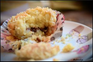 MUFFINS BANANE/NUTELLA TOPPING CRUMBLE