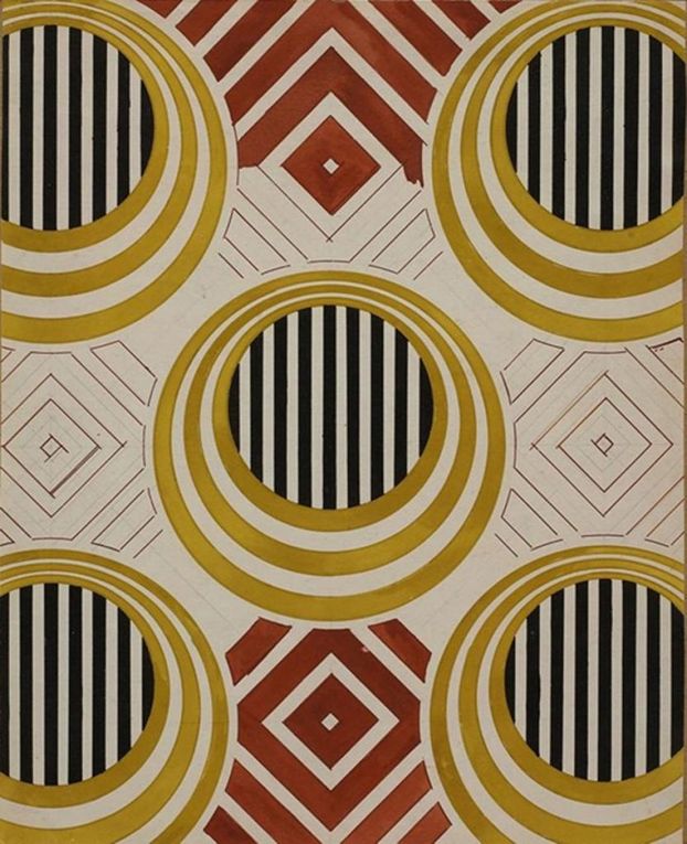 décors et textiles de Lioubov Popova 