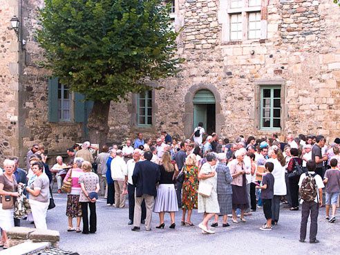 Jubilé de Soeur Marie le 12 septembre 2009 à l'abbaye de Caunes Minervois
