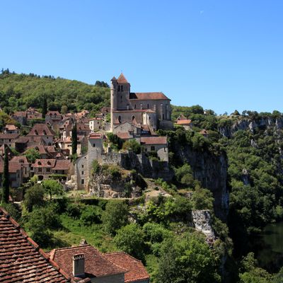 Visite de Saint-Cirq Lapopie, un des plus beaux villages de France