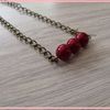 Collier rouge