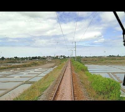 CABVIEW Angers - Le Croisic à 200km/h en BB 26000 (Sybic)