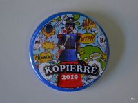 Badges réalisés par l'entreprise artisanale Depalux sis 31 rue Patoux à Aniche - Photos : 8 juillet 2021.
