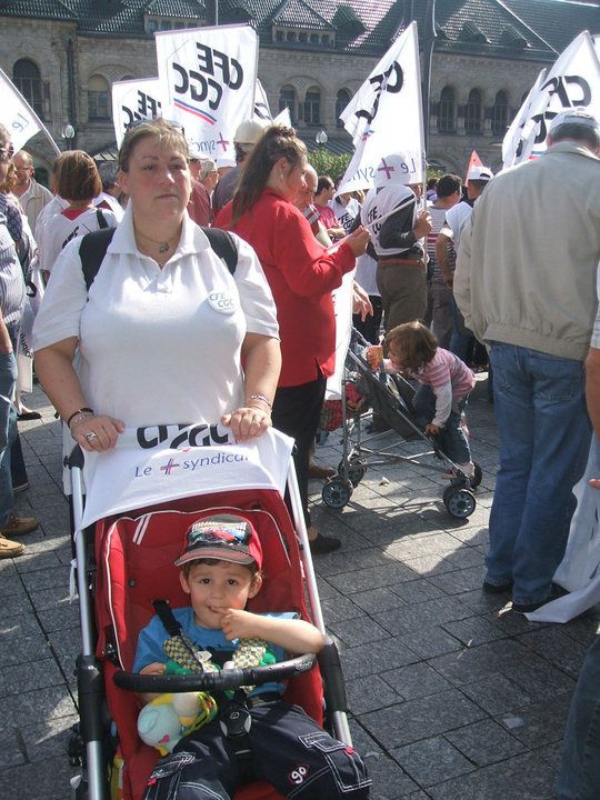 Participation massive de la CFE-CGC à METZ à la manifestation contre "cette réforme des retraites"