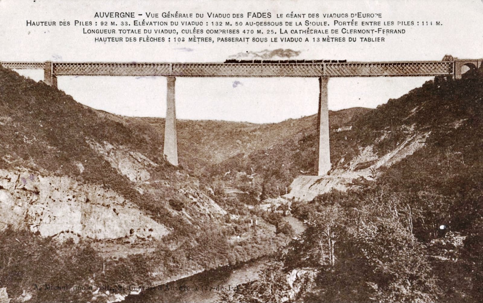 Le viaduc des Fades Le p'tit train de Jicé