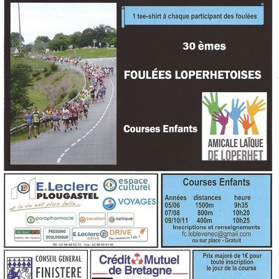 Les Foulées Loperhetoises 2017