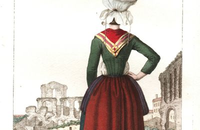 Divers costumes des habitants de Bordeaux par G. de Galard (1818-1819) (suite 3)