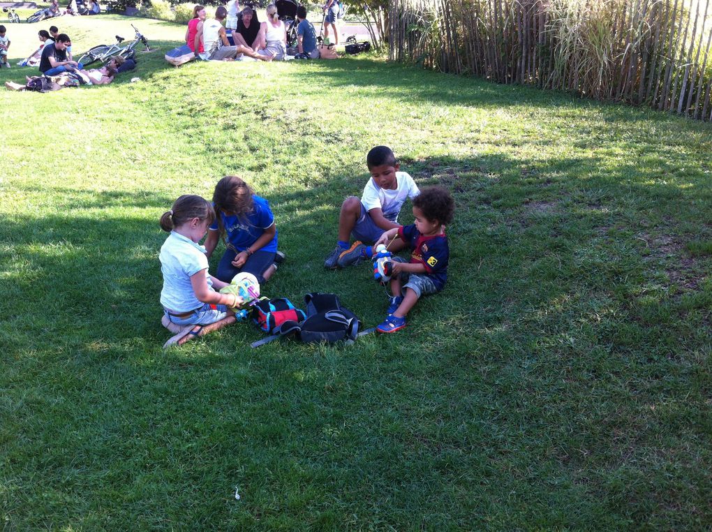 Goûter de rentrée 2014 sous le soleil - Jardin Botanique