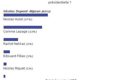 Un Sondage interessant