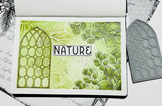 Eternity pour Toujours: Page Art Journal "Nature"