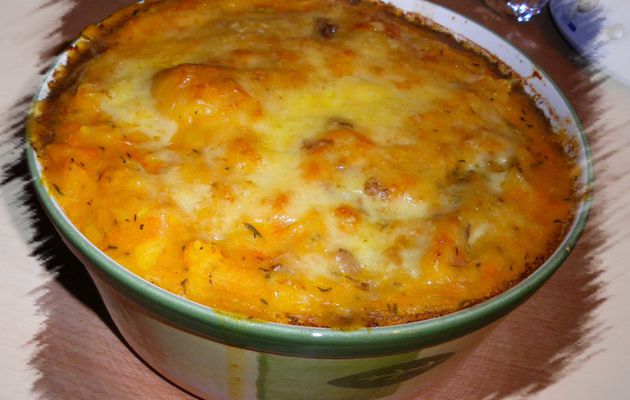 Parmentier multi-légumes