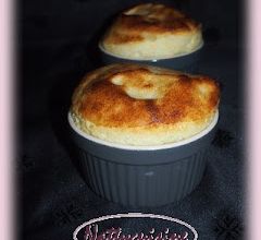 Soufflés à la rhubarbe