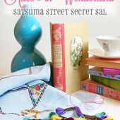 Satsuma Street Secret SAL - Alice in Wonderland cross stitch pattern digital only