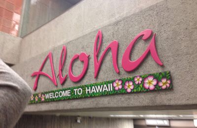 Arrivée à Hawaii