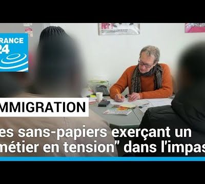 Projet de loi Immigration : les sans-papiers exerçant un "métier en tension" dans l'impasse
