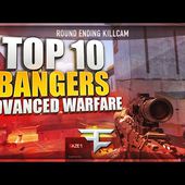 ADVANCED WARFARE: TOP 10 BANGERS #7 - FaZe Agony (Trickshots & Sniper Clips)