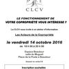 Atelier copropriété "Les acteurs de la copropriété" 14 octobre 2016 à Vertou