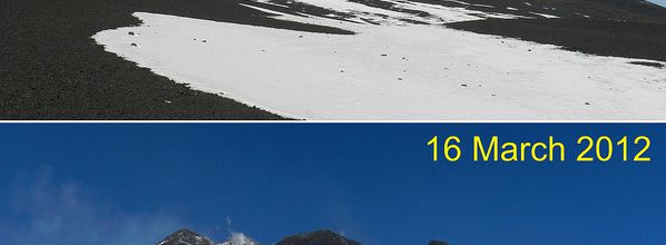 Etna - 4°paroxysme 2012 au nouveau cratère sud-est.