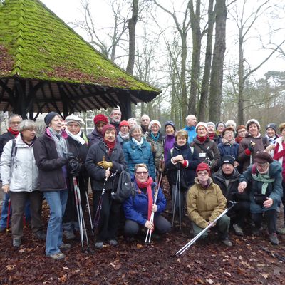 Marche nordique au bois de Vincennes 7,8 km.