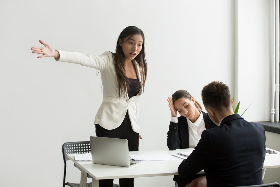 Image de conflits au travail