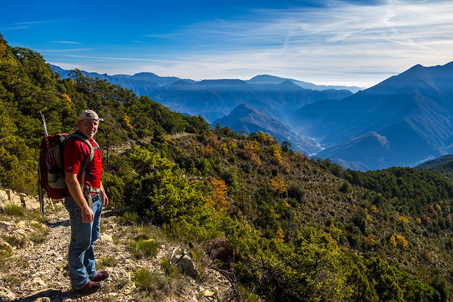 Tour du mont Falourde (1306m) depuis Massouins avec Eric