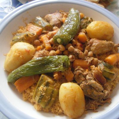 Couscous au poulet
