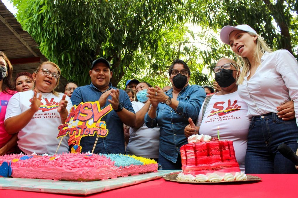 Alcaldesa de Naguanagua participó en celebración del 5°aniversario del Movimiento Somos Venezuela 