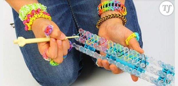 Tuto rainbow loom sans machine