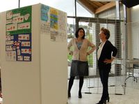 Samedi 14 Avril, point d'orgue de l'accueil de Frédéric Maupomé, auteur de BD jeunesse, par les huit Bibliothèques de la CC Touraine Est Vallées à la Bibliothèque de Vouvray