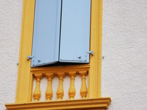 Orbe, une jolie petite ville même avec quelques gouttes de pluie