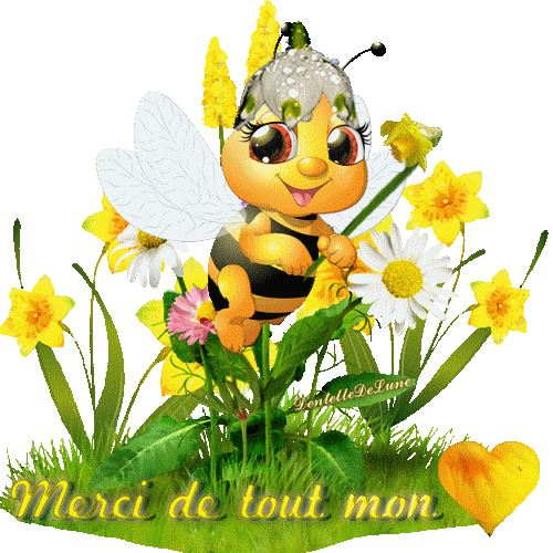 gif-animé-merci-de-tout-mon-coeur-avec-abeille-fleurs-printanières