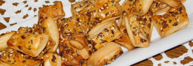 Feuilletés aux graines.