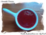 Coulis de framboise au MyCook, thermomix, cook'in...