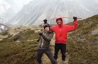 Gambader autour des Annapurnas, que du bonheur!