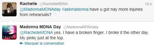 Album - Madonna MDNA Day on Twitter - March 26, 2012