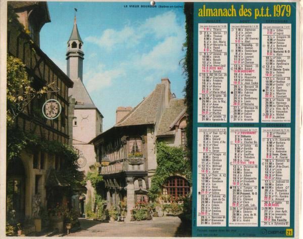 Album - Calendriers-de-la-Poste