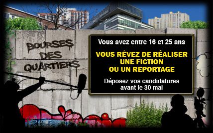 France Télévisions : 2ème édition des bourses des quartiers.