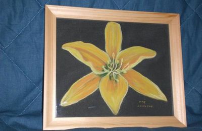 La fleur jaune