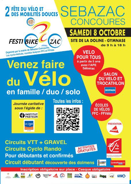 Festi'Bike'Zac - Sébazac - Samedi 8 Octobre 2022