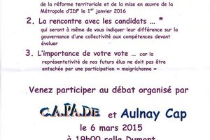 Capade organise un débat sur les prochaines élections...