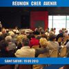 Réunion Cher Avenir | Pays Sancerre-Sologne | 19 septembre 2013